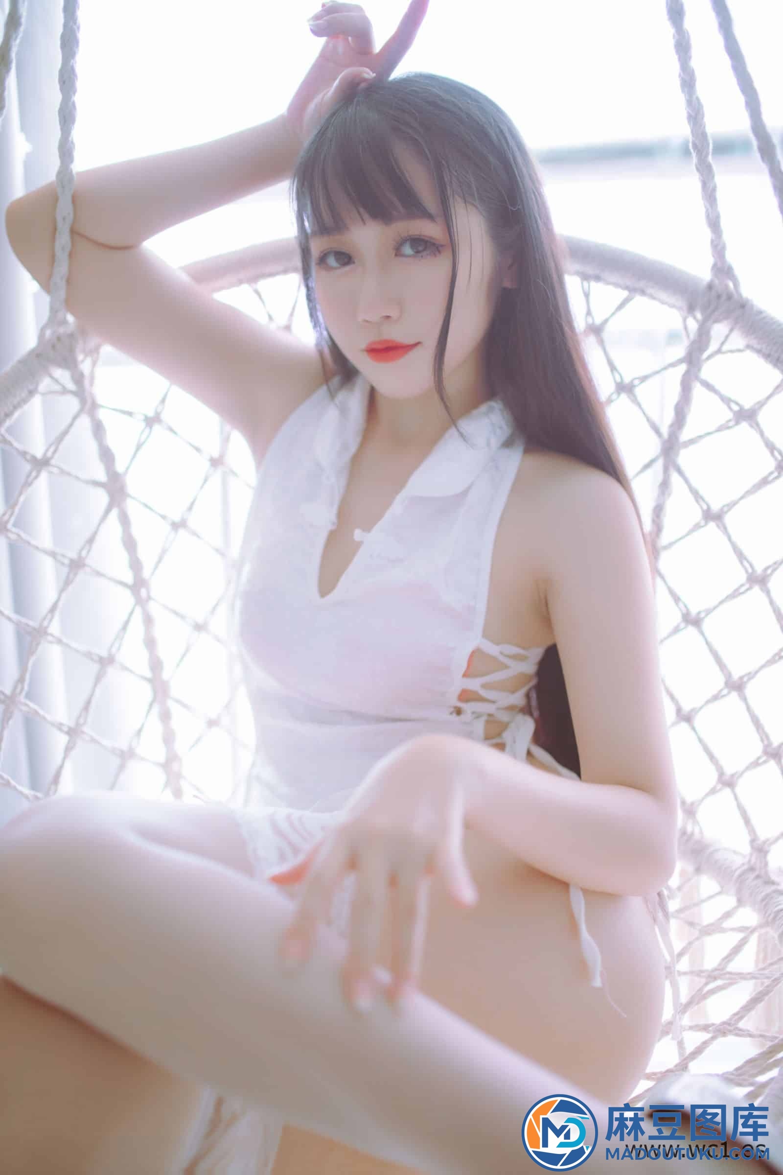 抖娘·利世×不呆猫《黑白旗袍双子》 - 第 5 张