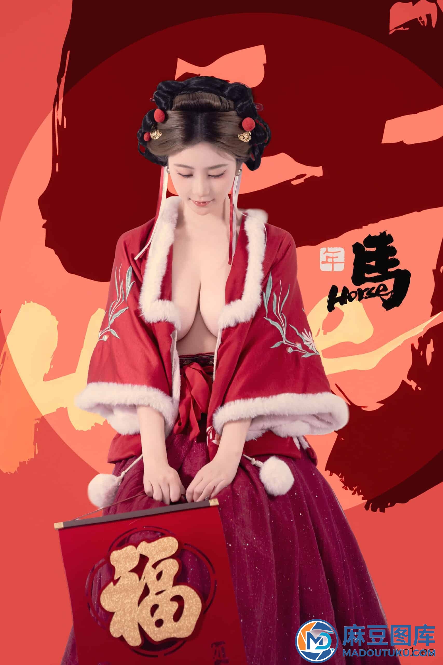【国模套图】元宵节