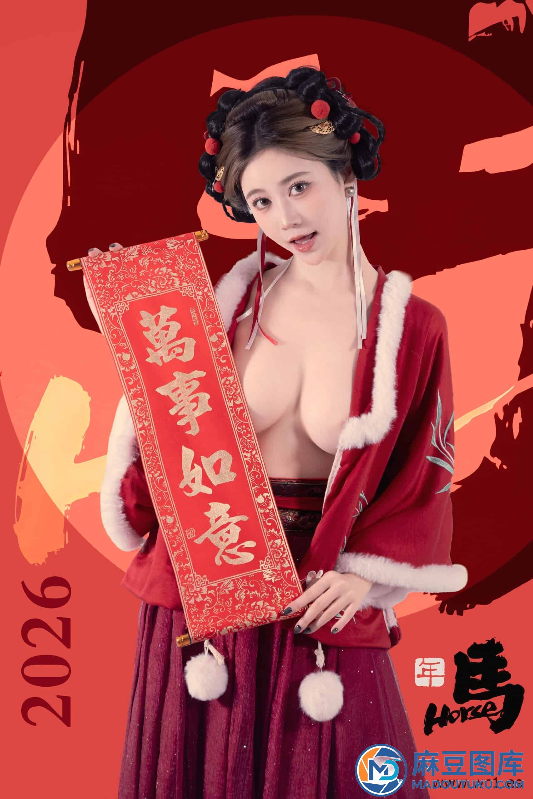 【国模套图】元宵节