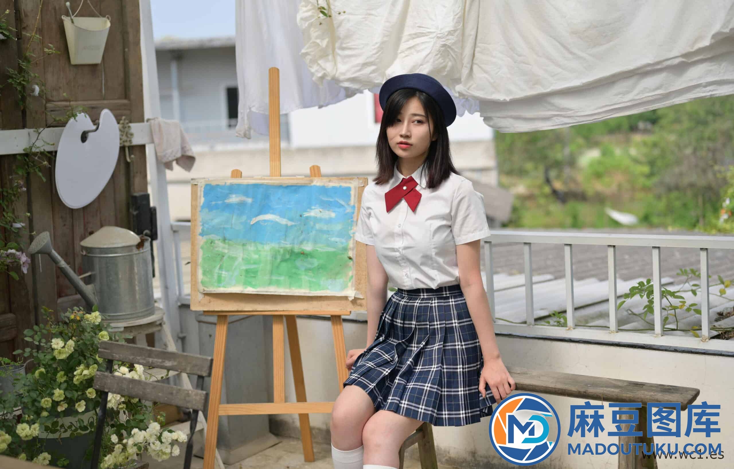 【国模套图】年年《院子》 - 第 8 张