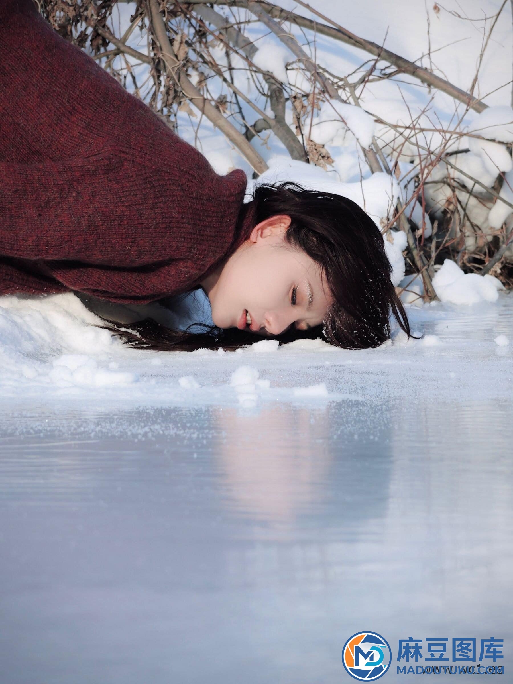 【国模套图】就是阿朱啊《雪国精灵》