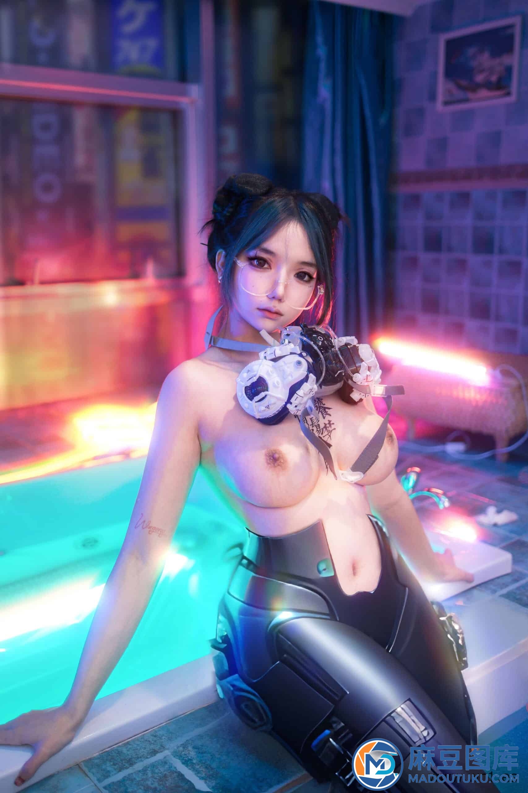 莉犬酱x钛合金TiTi《赛博朋克》 - 第 3 张