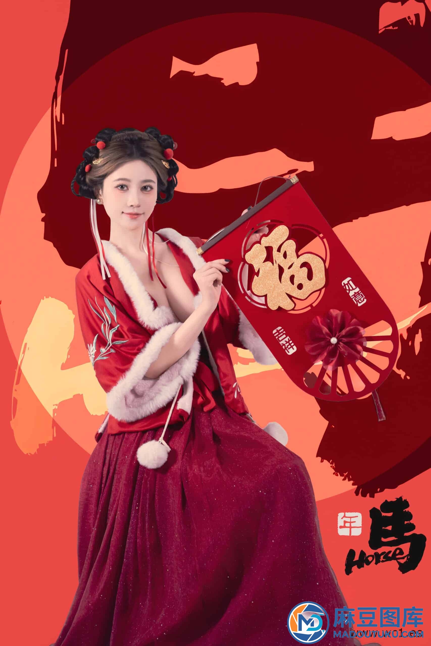 【国模套图】元宵节