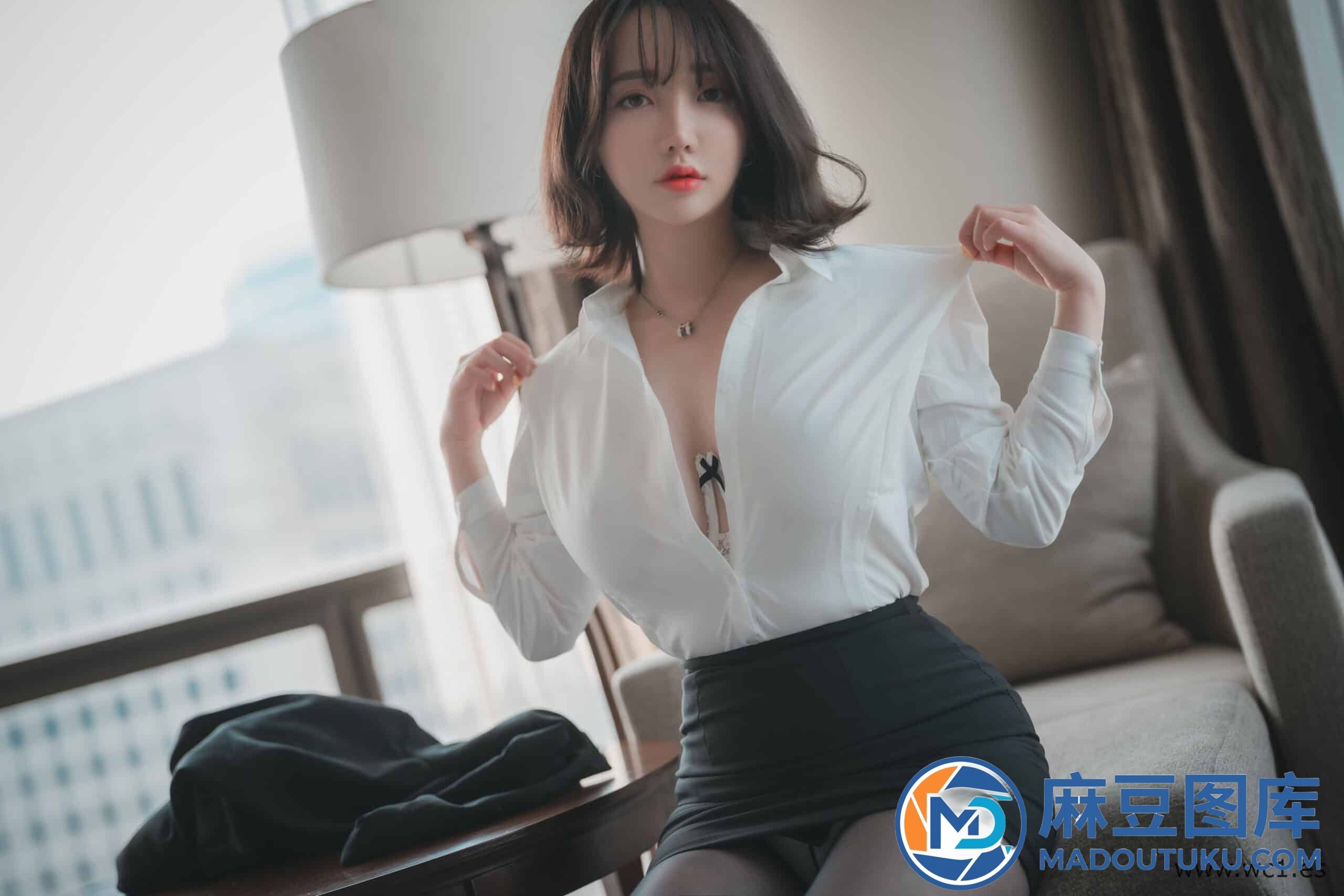 【韩模套图】孙乐乐《Knotting Class 6》（DJAWA） - 第 4 张