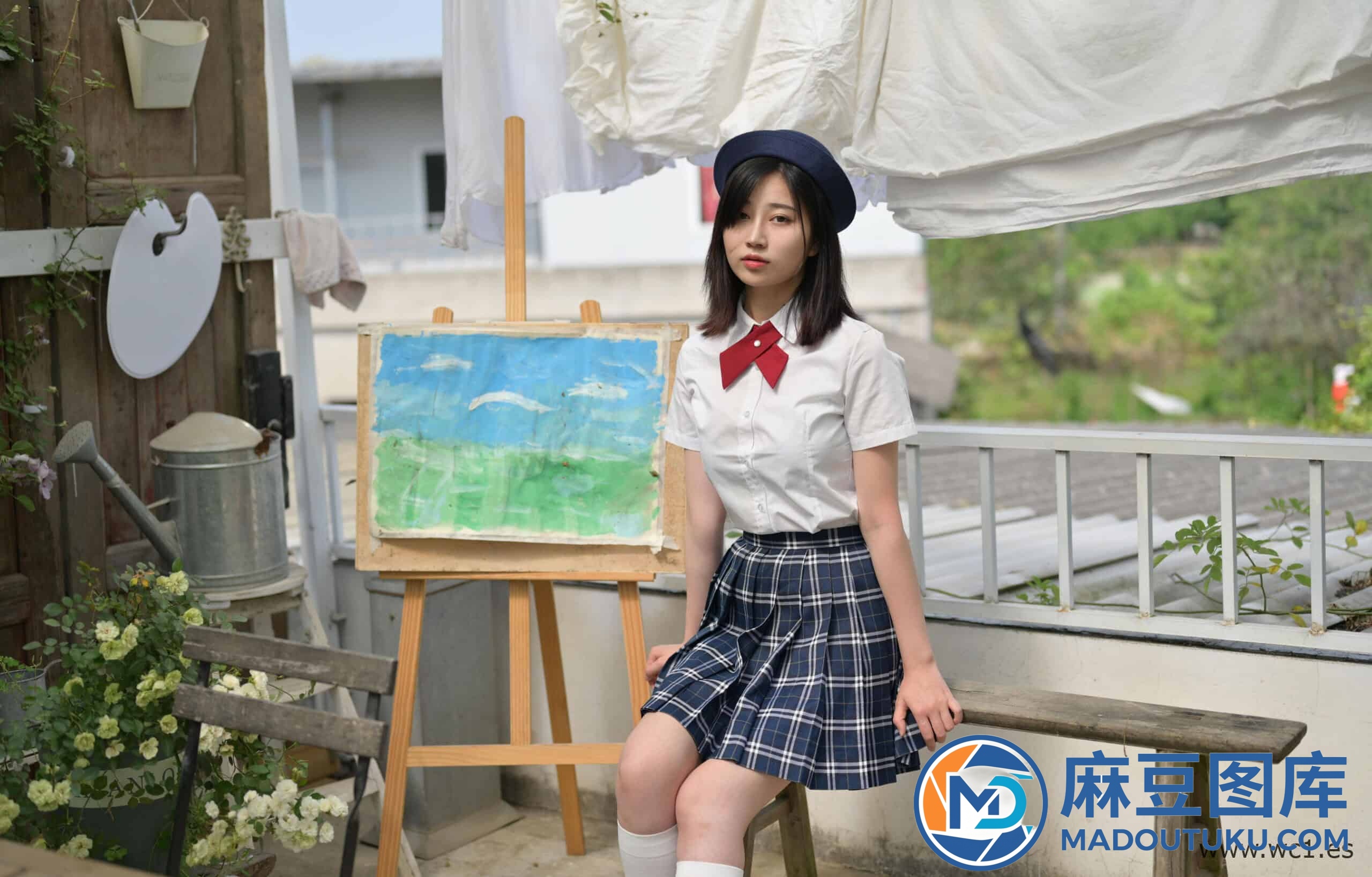 【国模套图】年年《院子》 - 第 7 张