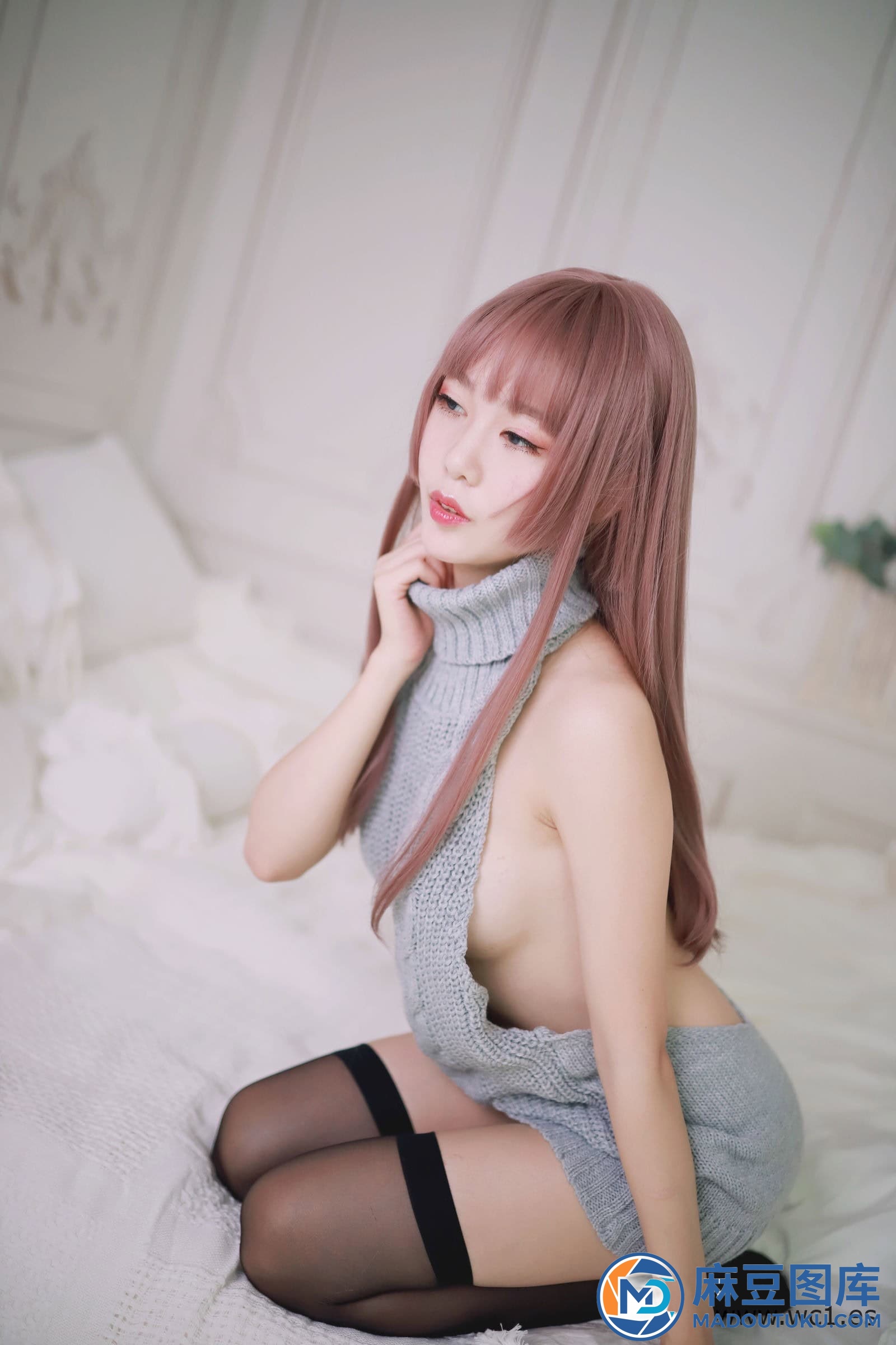 抖娘·利世《毛衣》 - 第 4 张