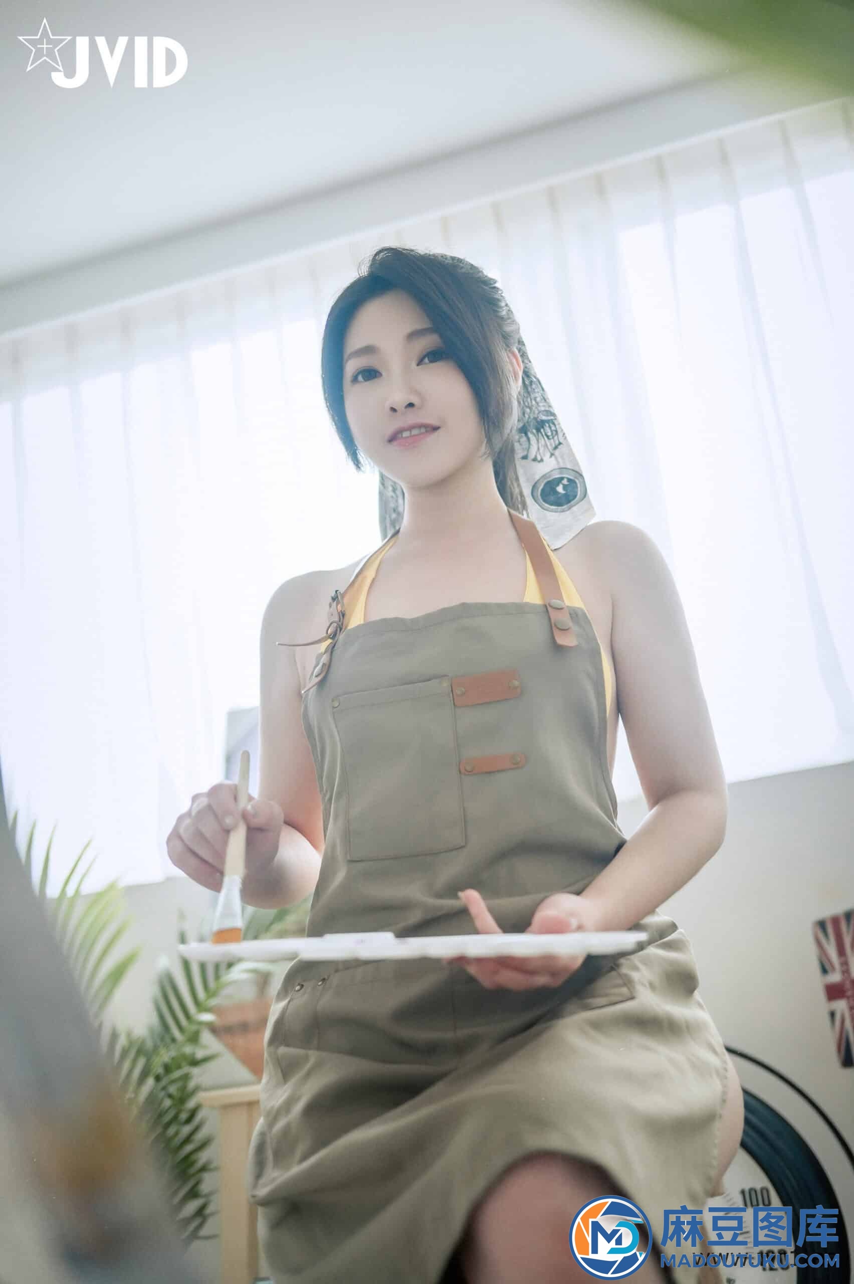 【JVID】画室巨乳学生狂开腿，她真的好湿！ - 第 5 张