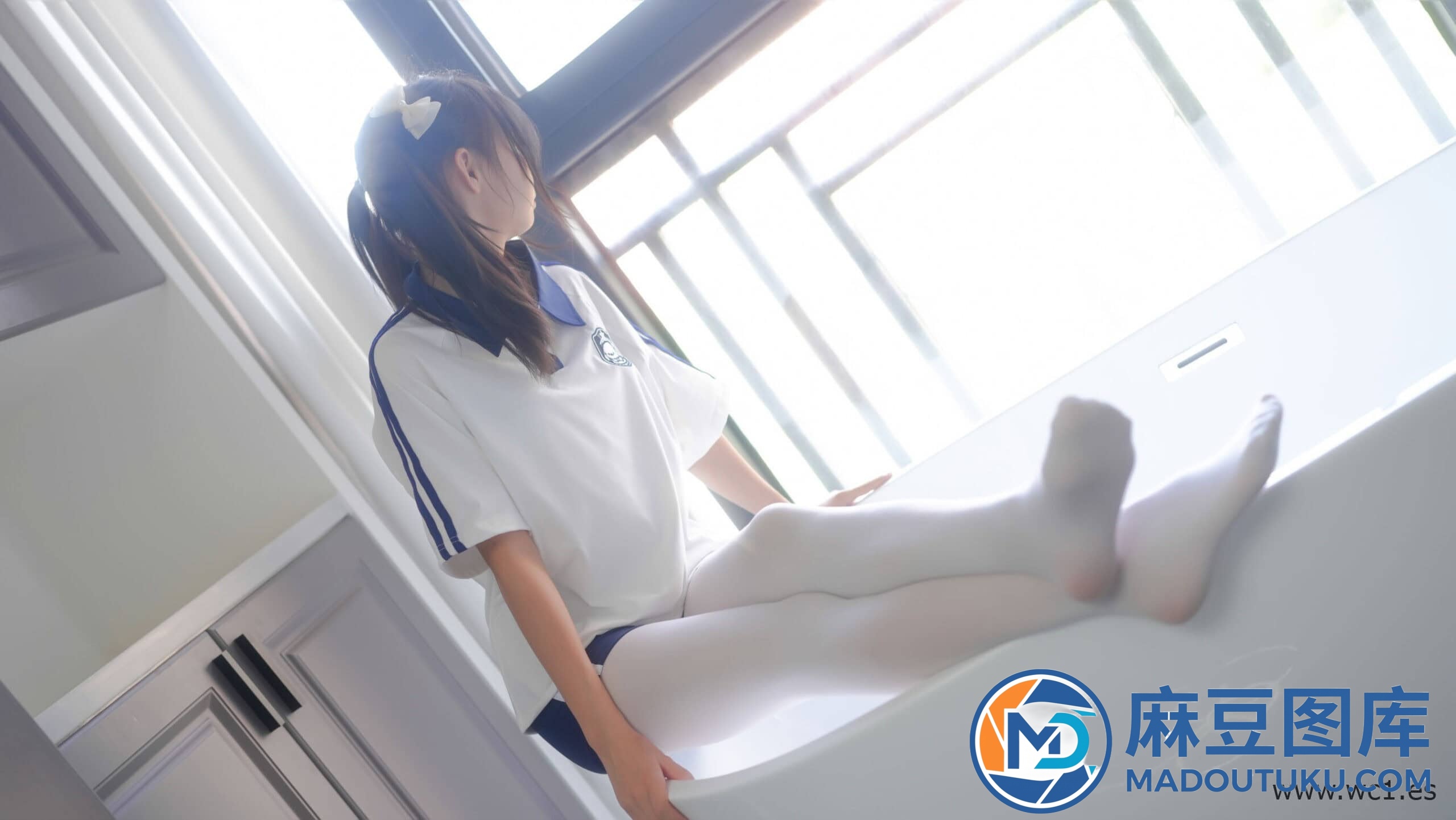 【紧急企划】小婕《校服白丝》 - 第 7 张