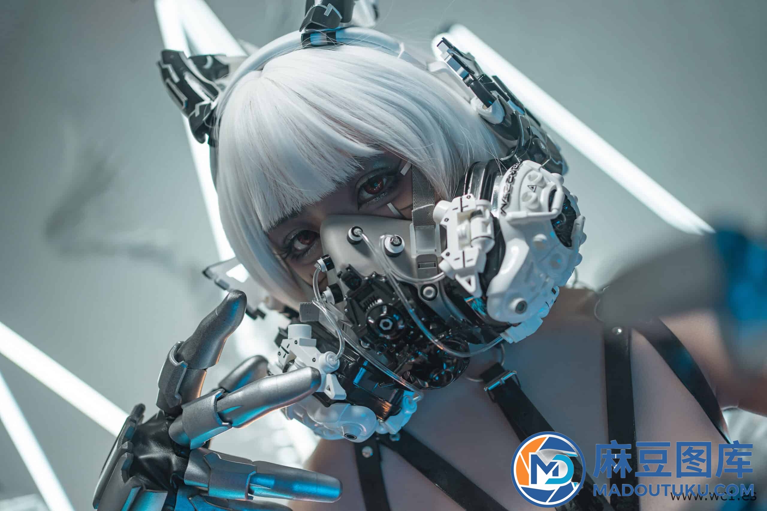 【国模套图】喵小吉《赛博朋克·超梦》 - 第 7 张