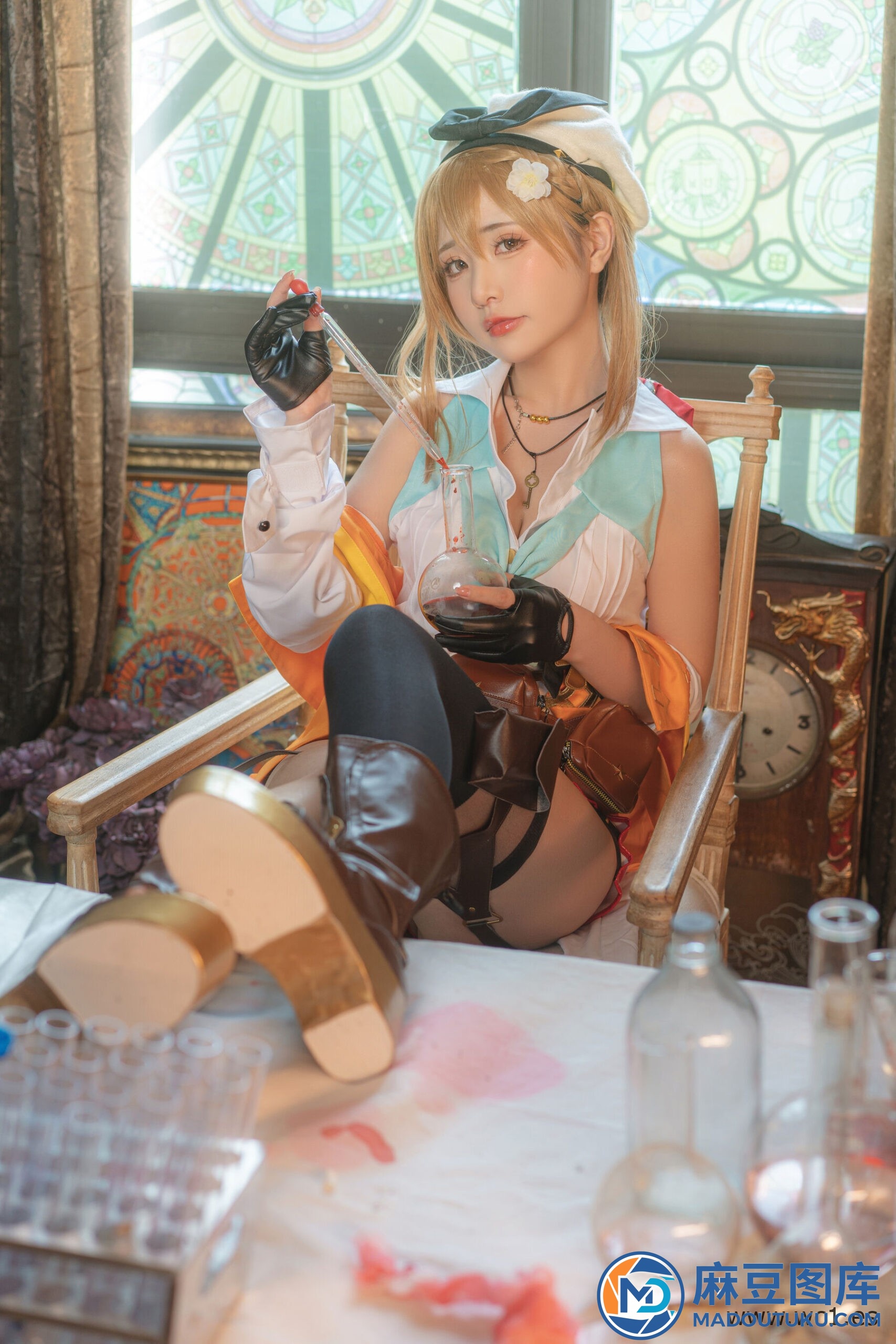 【国模套图】喵小吉《莱莎的炼金工房2》 - 第 6 张