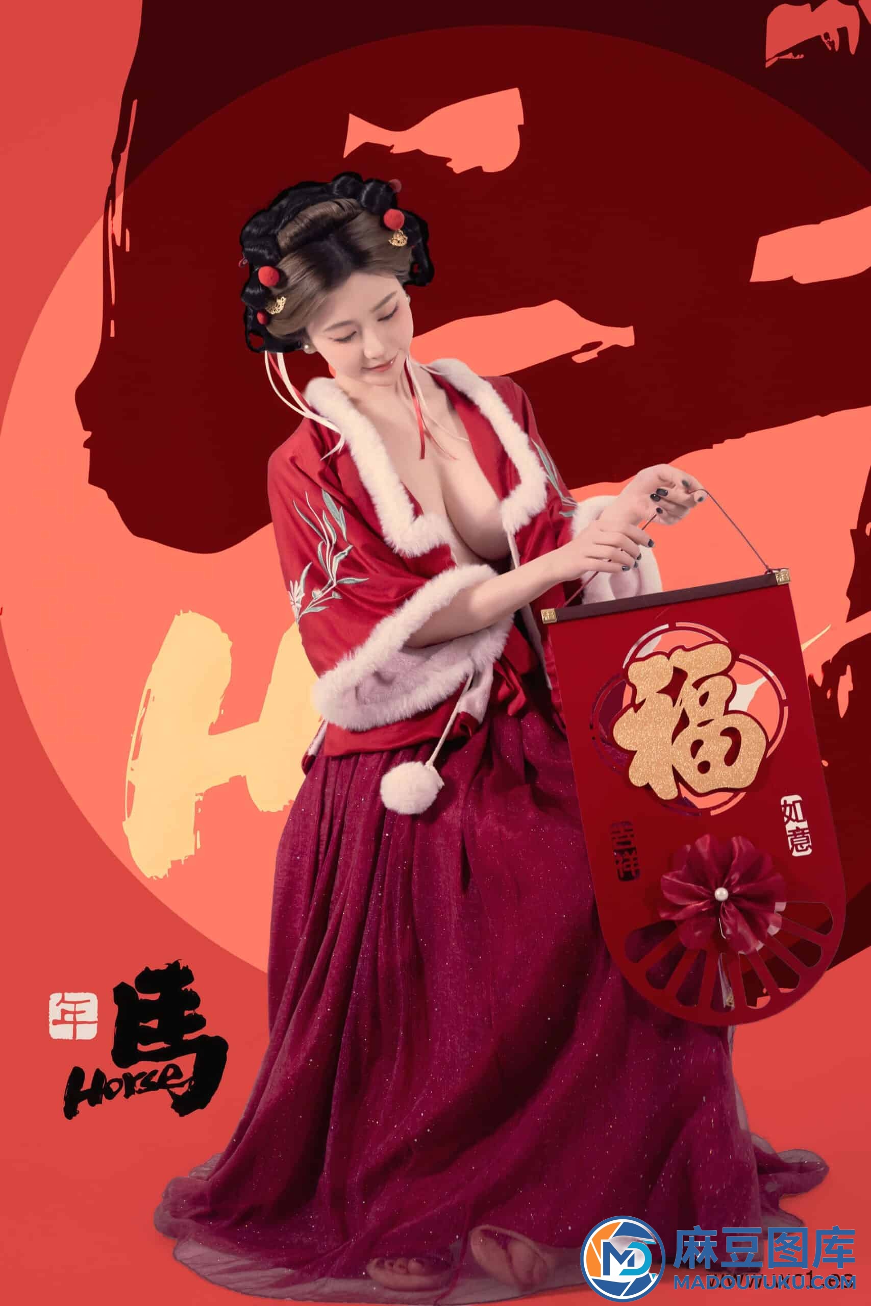 【国模套图】元宵节