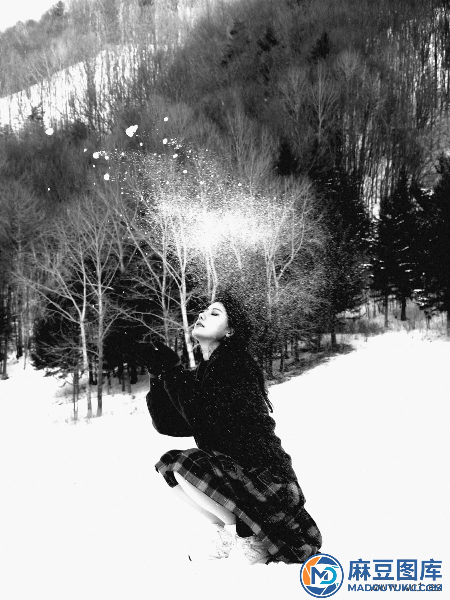 【国模套图】就是阿朱啊《雪国精灵》