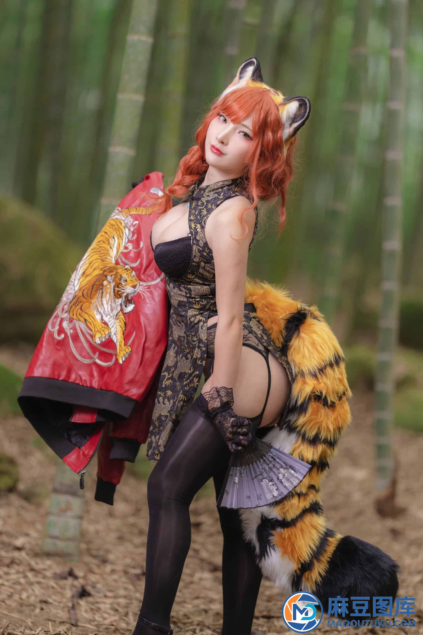 小丁Ding《Tiger cheongsam》 - 第 5 张